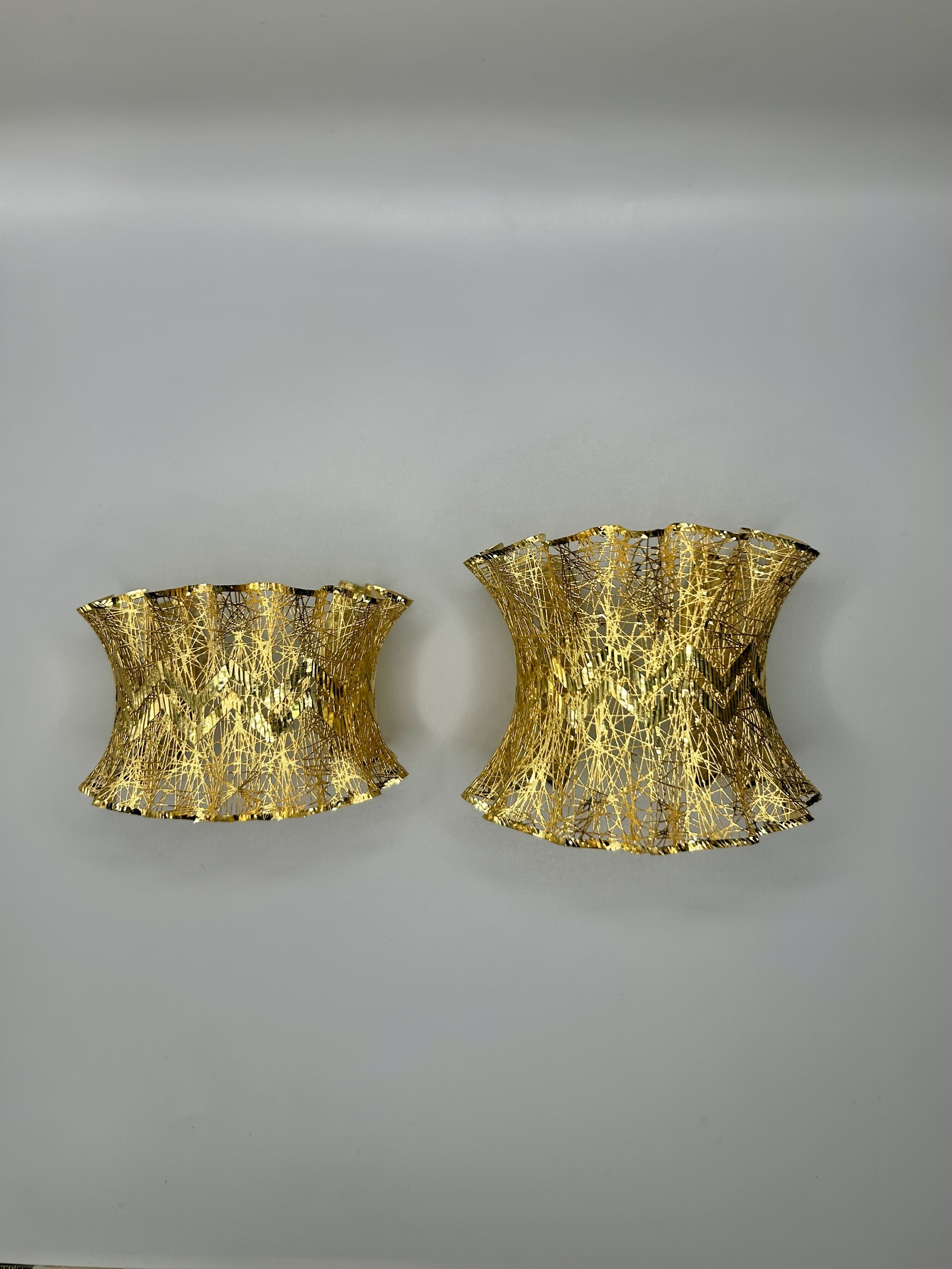 Zikzak Motifli Tül Bilezik