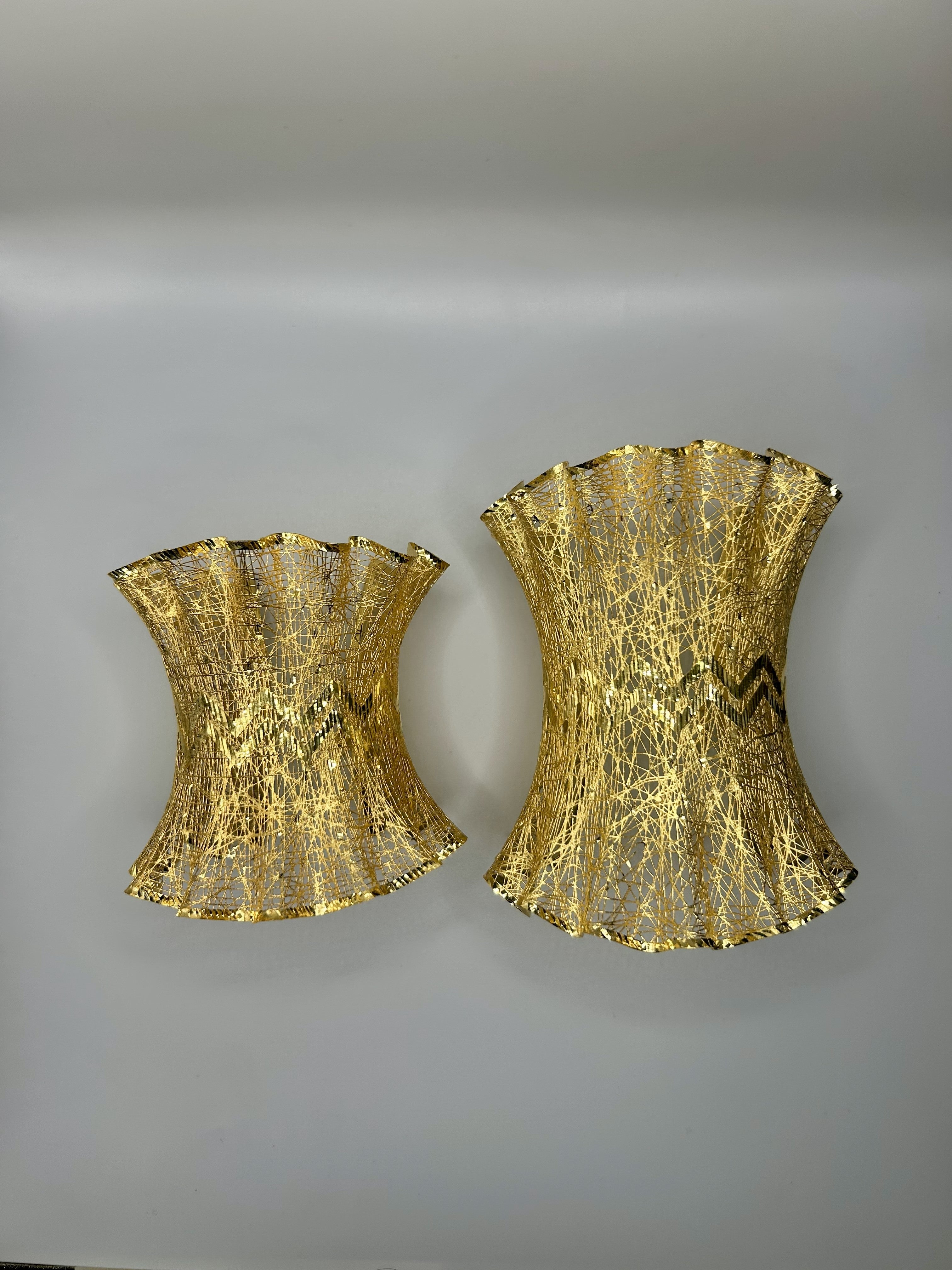 Zikzak Motifli Tül Bilezik