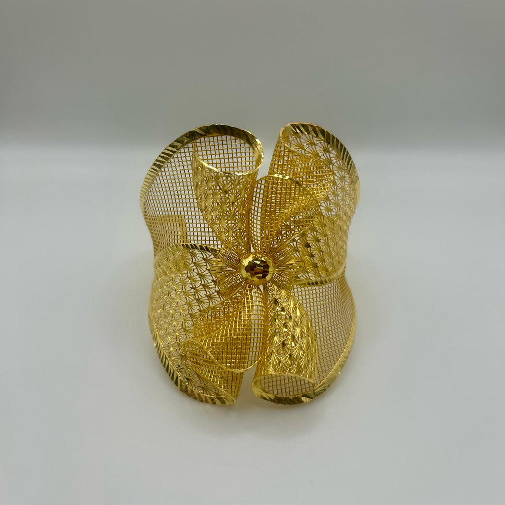 NYR Gold Silver 22 Ayar Altın Kaplama 925 Ayar Gümüş Füzyon Bilezik