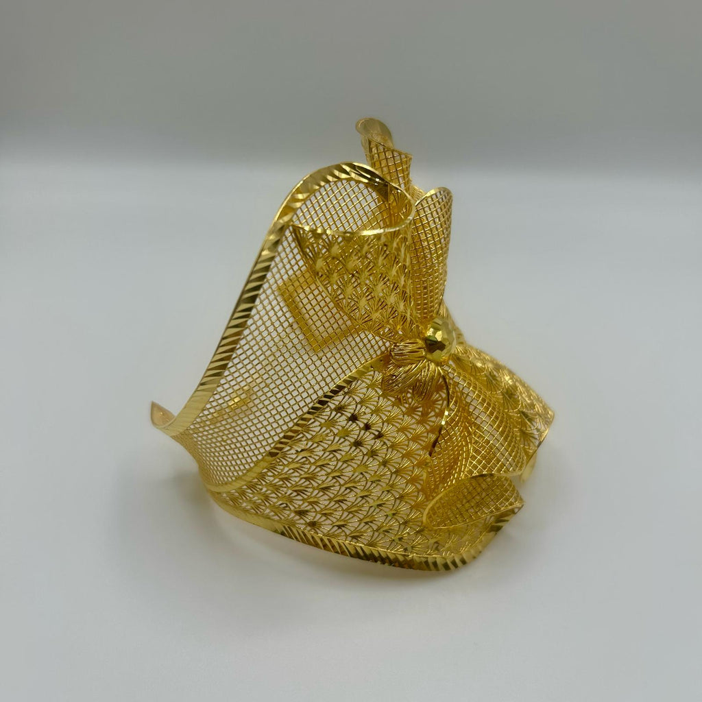 NYR Gold Silver 22 Ayar Altın Kaplama 925 Ayar Gümüş Füzyon Bilezik