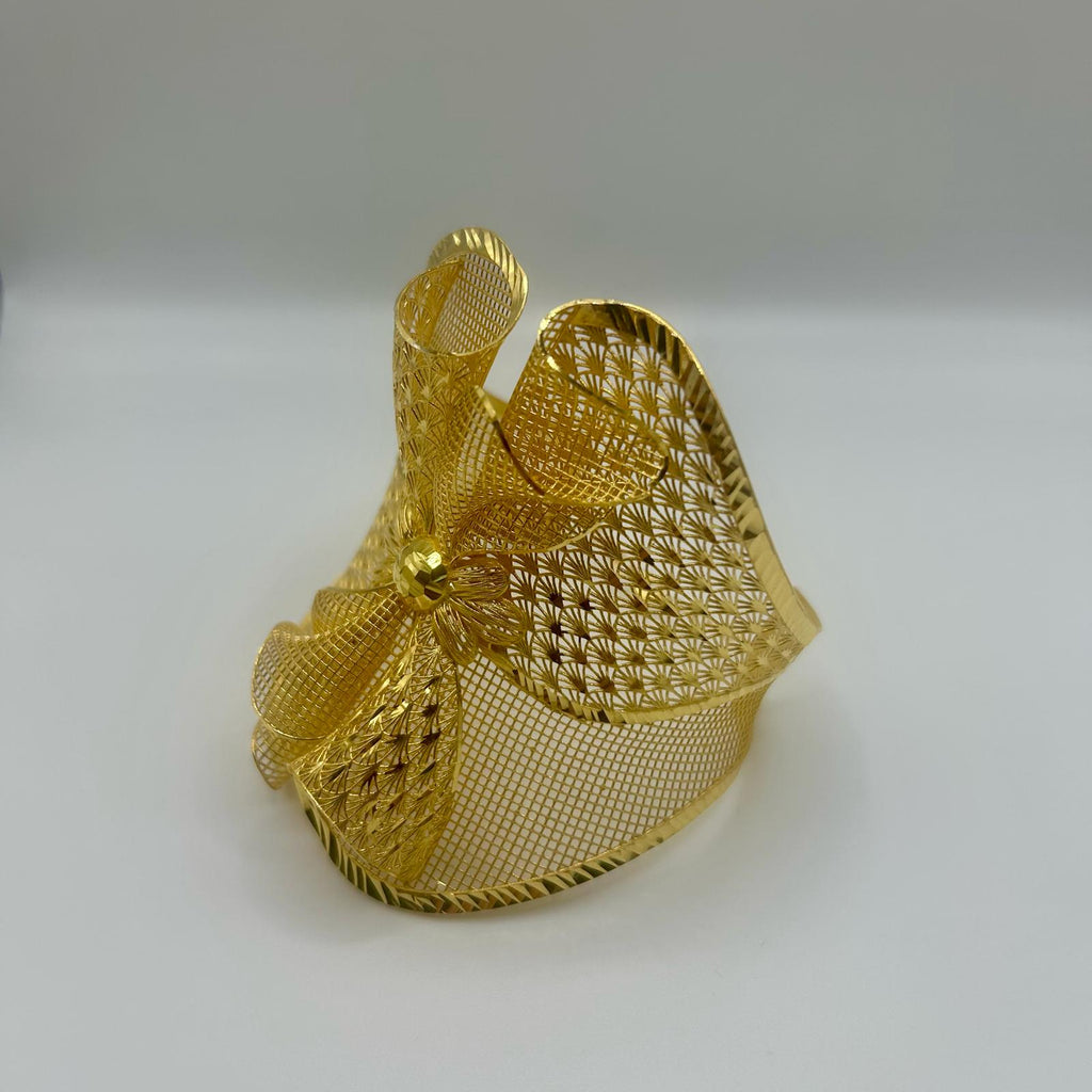 NYR Gold Silver 22 Ayar Altın Kaplama 925 Ayar Gümüş Füzyon Bilezik